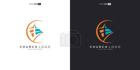 Photo for Church logo. Christian symbols. The Cross of Jesus - Royalty Free Image