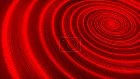 Photo for Energy Vortex. Liquid hypnotic looped aqua swirl turning. Luminous whirlpool. Abstract digital swirl. Rotating swirling shapes particles. 3D - Royalty Free Image