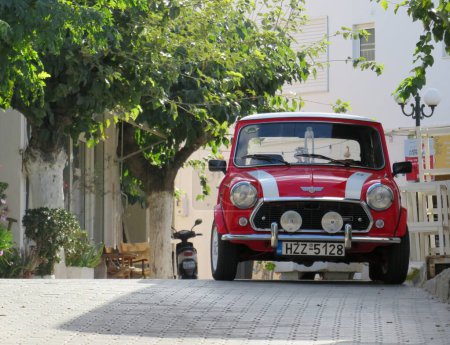 Photo for Nice car in the centre of Old Hersonissos - Royalty Free Image