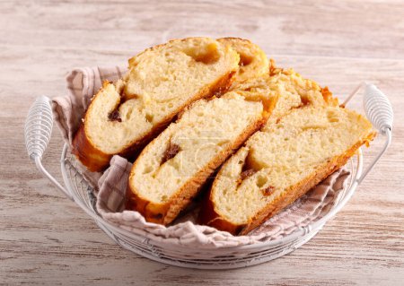 Foto de Rebanadas de pan dulce con relleno - Imagen libre de derechos