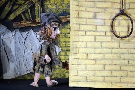 Téléchargez les photos : Kiev, Ukraine 1 septembre 2023 : Marionnettes du Théâtre national de marionnettes de Kiev, qui sont utilisées dans les spectacles - en image libre de droit