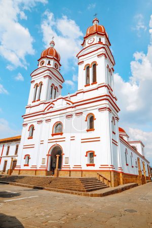 Charala, Santander, Kolumbien, traditionelle und historische Stadt