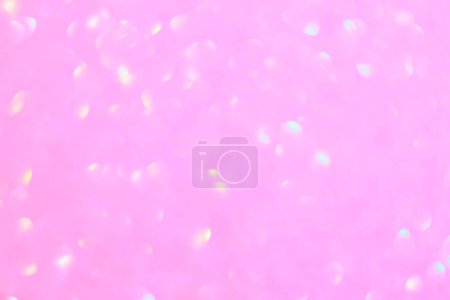 Photo for Abstract blurred background. Defocused portrait lens back. Backdrop bokeh. Design blank. Graphic resource for the designer. Pale magenta. - Royalty Free Image