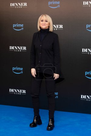 Photo for MILAN, ITALY - FEBRUARY 14: Actress Luciana Littizzetto attends the photo-call of Amazon's "Dinner Club" Season 2 at Villa Necchi Campiglio on February 14, 2023 in Milan, Italy. - Royalty Free Image