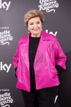 Photo for MILAN, ITALY - FEBRUARY 15: Mara Maionchi attends the "Quelle Brave Ragazze - Season 2 photo-call at Grand Hotel Et De Milan on February 15, 2023 in Milan, Italy. - Royalty Free Image