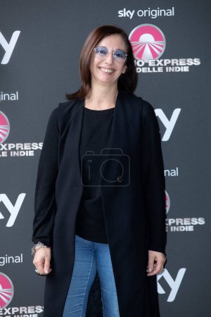 Photo for MILAN, ITALY - MARCH 06: Maria Rosa Petolicchio attends the photo-call for "Pechino Express La via delle Indie" Sky Original on March 06, 2023 in Milan, Italy. - Royalty Free Image