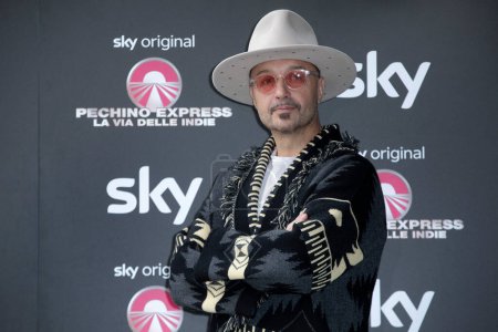 Photo for MILAN, ITALY - MARCH 06: Joe Bastianich attends the photo-call for "Pechino Express La via delle Indie" Sky Original on March 06, 2023 in Milan, Italy. - Royalty Free Image