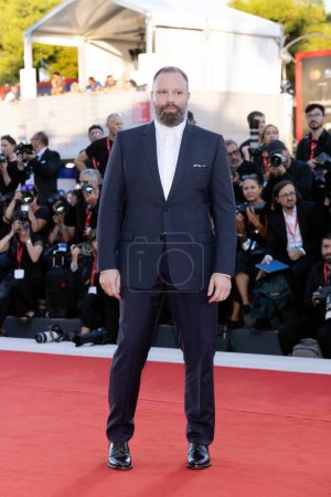 Photo for VENICE, ITALY - SEPTEMBER 01: Yorgos Lanthimos attends the red carpet for the movie "Poor Things" at the 80th Venice International Film Festival at on September 01, 2023 in Venice, Italy. - Royalty Free Image