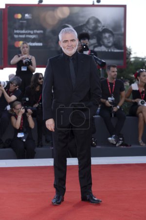 Photo for VENICE, ITALY - SEPTEMBER 08: Stephane Brize attends the red carpet for the movie "Hors-Saison (Out Of Season)" at the 80th Venice International Film Festival on September 08, 2023 in Venice, Italy - Royalty Free Image