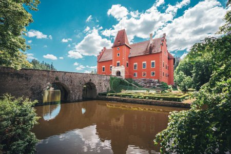 Foto de Castillo de Cervena Lhota en República Checa - Imagen libre de derechos