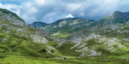 Foto de Collado Pandebano, Cordillera, Parque Nacional Picos de Europa, Asturias, España, Europa - Imagen libre de derechos