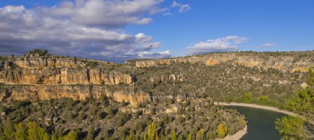 Téléchargez les photos : Hoces del Rio Duraton Natural Park, Duraton River Gorges, Segovia, Castilla y Leon, Spain, Europe - en image libre de droit