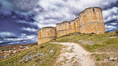 Castillo de Berlanga de Duero, siglo 12-15, Berlanga de Duero, Soria, Castilla y León, España, Europa