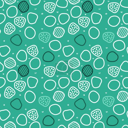 Photo for Seamless pattern of circles. Pattern for background, design, wallpaper or cover case mobile phone - Royalty Free Image