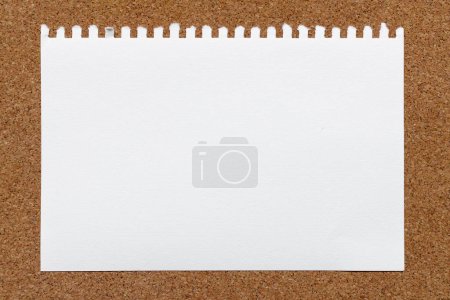Photo for Paper and wooden background - Royalty Free Image