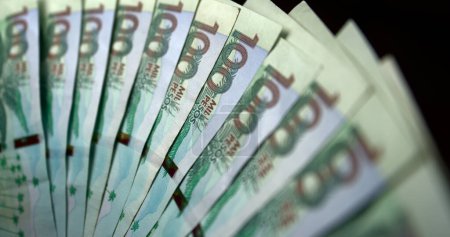 Fan kolumbianischer Geldscheine Pesos COP