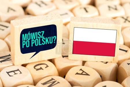 Photo for Different letters and learning Polish - Royalty Free Image