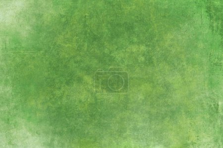 Spring green painted grunge background 