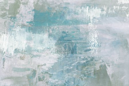 Pale blue stained canvas grunge background 