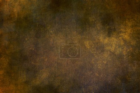 Photo for Golden mottled backdrop with metallic effect,  abstract background - Royalty Free Image
