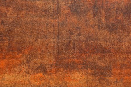 Rusty metal panel texture grunge background 