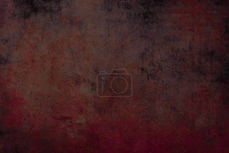 Photo for Red grunge background, stained overlay - Royalty Free Image