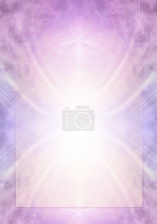 Spiritual pink purple starlight border frame background - ideal for a healing holistic diploma award certificate template 
