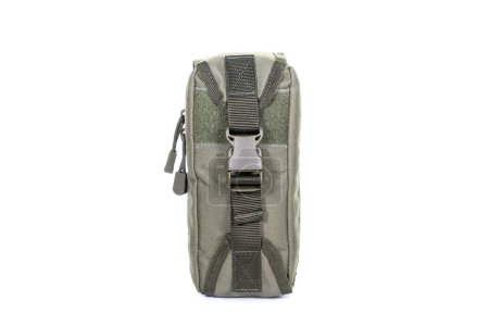 Multifunctional Tactical Weekender Convertible Outdoor Travel Canvas Backpack Isolated on White. Modern Camping Traveler Back Pack Bag Shoulder Straps and Haul Loop. Tactical Hiking Backpack