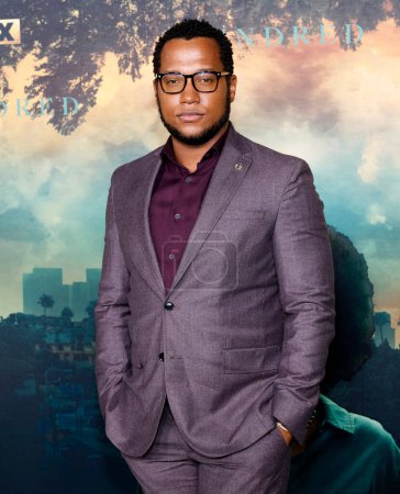 Photo for Los Angeles, CA - Dec 05, 2022: Branden Jacobs Jenkins arrives at the movie premiere of "Kindred" at AVALON Hollywood - Royalty Free Image