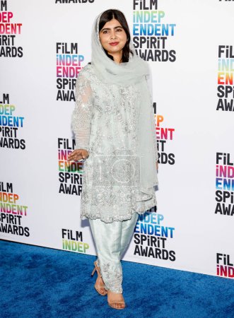 Photo for Santa Monica, California - March 04, 2023: Malala Yousafzai attends the 2023 Film Independent Spirit Awards - Royalty Free Image