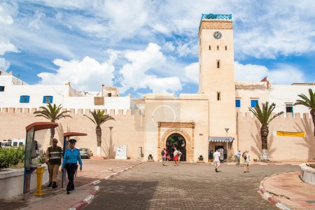 Photo for ESSAOUIRA, MOROCCO - CIRCA SEPTEMBER 2014: town of Essaouira circa September 2014 in Essaouira. - Royalty Free Image