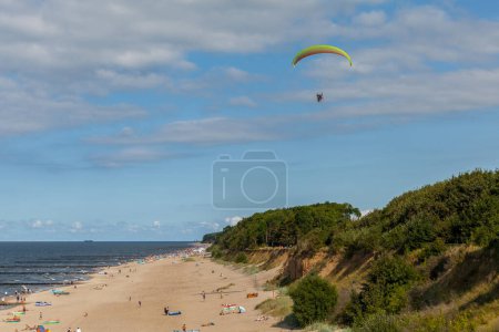 Photo for View of the beach in Trzesacz in Poland circa August 2021 in Trzesacz. - Royalty Free Image