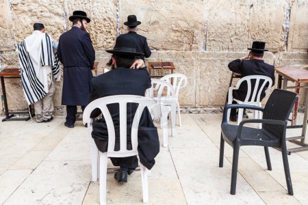 Téléchargez les photos : JERUSALEM, ISRAEL - CIRCA MAI 2018 : Vue du mur occidental à Jérusalem, Israël vers mai 2018 à Jérusalem. - en image libre de droit
