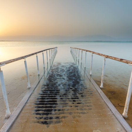 Photo for Beautiful view of the Dead Sea in Israel. - Royalty Free Image