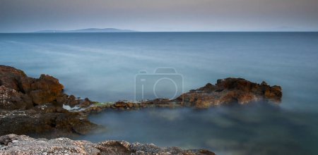 Foto de Magnífica vista del mar desde la isla de Hvar. - Imagen libre de derechos