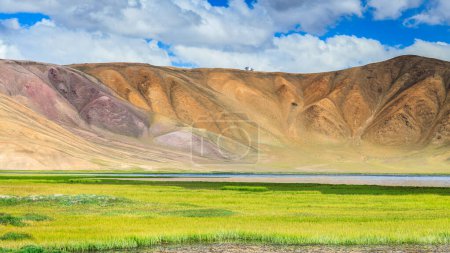 Photo for Beautiful view of  Bulunkul Lake in Pamir in Tajikistan - Royalty Free Image