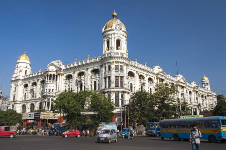 Téléchargez les photos : CALCUTTA, INDE - CIRCA NOVEMBRE 2013 : architecture coloniale de Calcutta vers novembre 2013 à Calcutta. - en image libre de droit