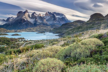 Téléchargez les photos : Vue du parc national Torres Del Paine, Chili. - en image libre de droit
