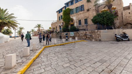 Téléchargez les photos : TEL AVIV, ISRAEL - CIRCA MAI 2018 : Belle vue sur Tel Aviv Vieux Jaffa en Israël vers mai 2018 à Tel Aviv. - en image libre de droit