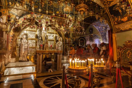 Téléchargez les photos : JERUSALEM, ISRAEL - CIRCA MAI 2018 : Église du Saint-Sépulcre - en image libre de droit