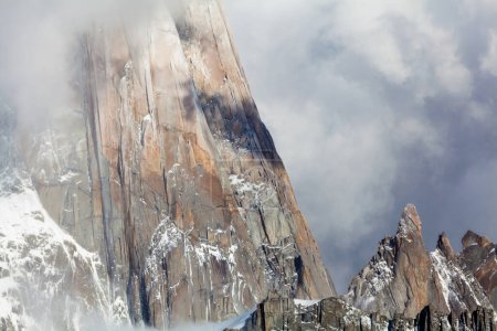Photo for Fitz Roy mount in Los Glaciares National Park, El Chalten,Patagonia, Argentina. - Royalty Free Image