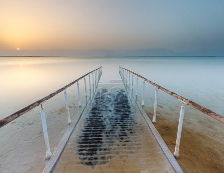 Téléchargez les photos : Belle vue sur la mer Morte en Israël. - en image libre de droit