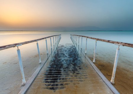 Beautiful view of the Dead Sea in Israel.