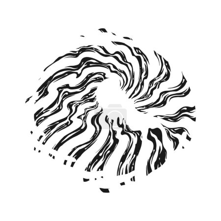 Ilustración de Grungy fondos abstractos con texturas en dificultades ornamento ilustraciones vector monocromo para su logotipo de trabajo, camiseta de mercancías, pegatinas y diseños de etiquetas, póster, tarjetas de felicitación publicidad empresa de negocios o marcas - Imagen libre de derechos