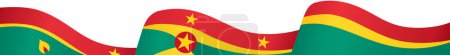 Téléchargez les illustrations : Grenade vague drapeau isolé sur fond png ou transparent - en licence libre de droit