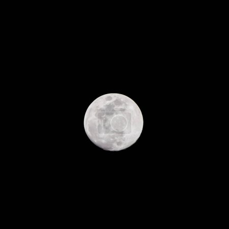 Full moon in the dark sky during night time, Great super moon in sky.