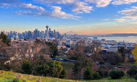 Photo for A view of the Seattle, Washington skyline - Royalty Free Image
