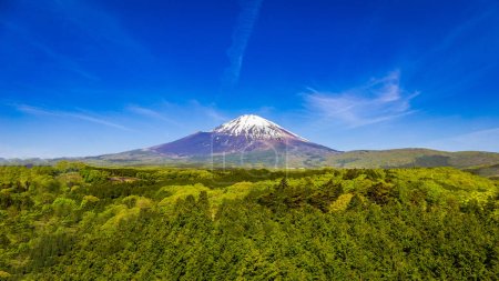 Photo for Mount Fuji is a symbol of Japan and a popular tourist destination. - Royalty Free Image