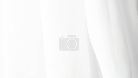 white soft monochrome fabric background.