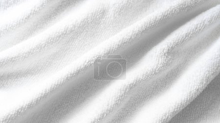 white soft monochrome fabric background.